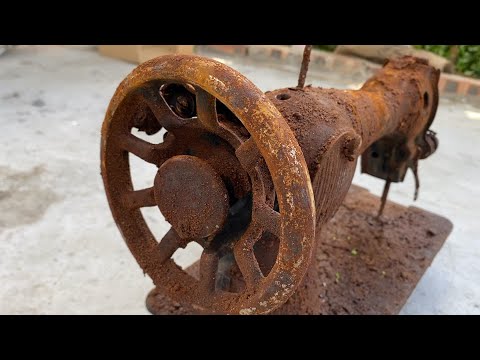 Restore Old Antique Sewing Machine