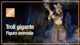 Troll gigante | Figura animada | Halloween