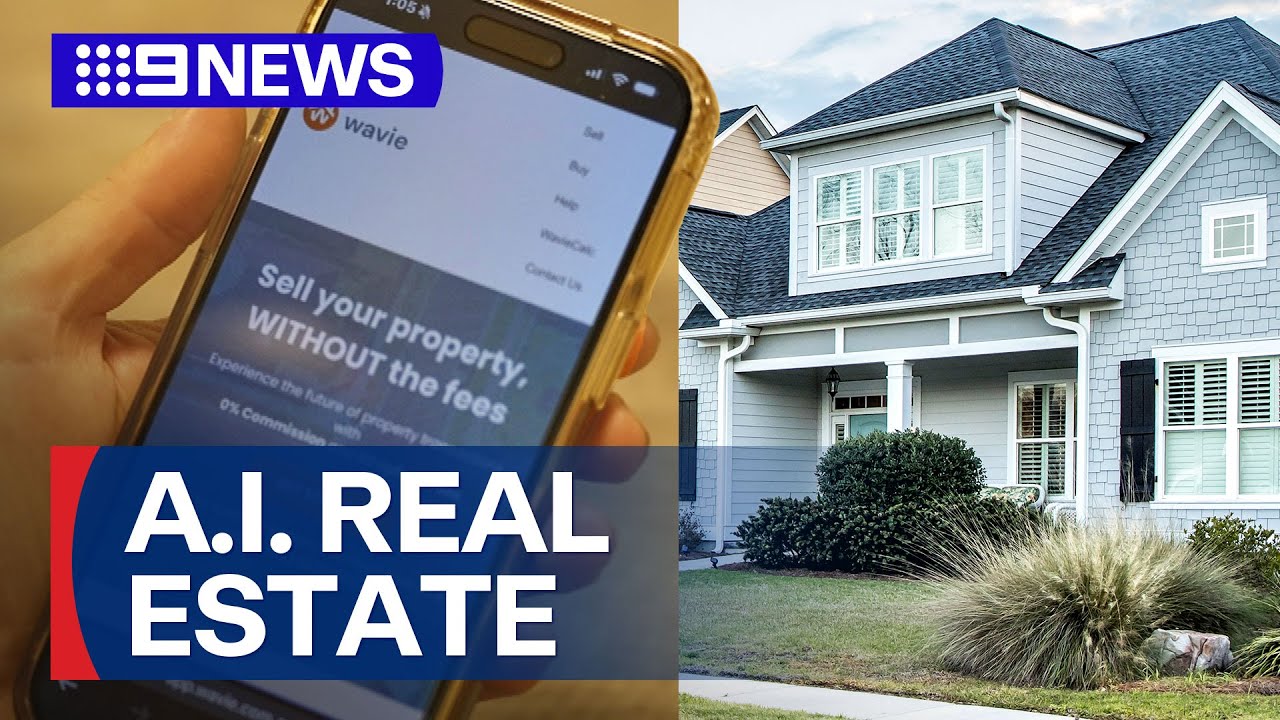 New platform replaces Real Estate agents with AI to sell homes | 9 News Australia