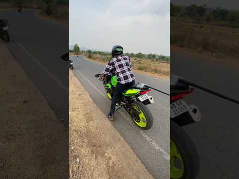 Sasta efforts 😎#kawasaki #superbike #ninja400 #jamshedpur #viral #insta360onex2 #transition #zx6r