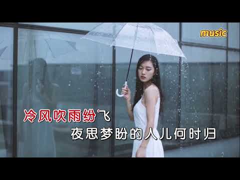 楊婕 《冷風吹雨紛飛》KTV 伴奏 no vocal 無人聲 music 純音樂 karaoke 卡拉OK 伴唱楊婕 《冷風吹雨紛飛》