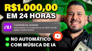 A NOVA ONDA DOS CANAIS DARK DE MÚSICA MILIONÁRIO COMEÇOU (CANAL DARK AUTOMÁTICO COM IA)