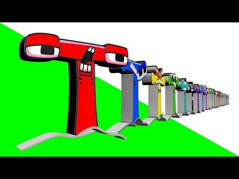 ALPHABET LORE 3D - ITS COLORS ORDER