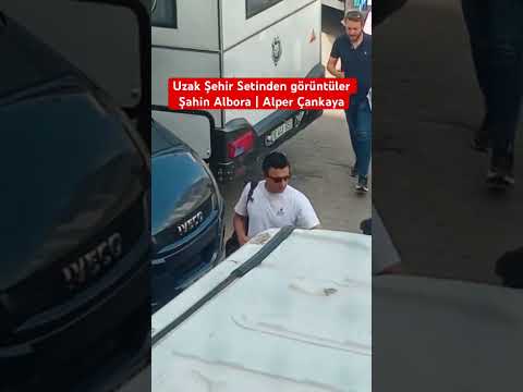 Uzak şehir kamera arkası Şahin Albora setten  Alper Çankaya #uzakşehir #şahinalbora #alperçankaya