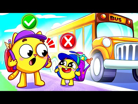 Baby Wants To Go To School Song🎒Funny Kids Songs🐱🐨🐰🦁And Nursery Rhymes by Baby Zoo
