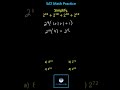 Simplifying Expressions with Exponents