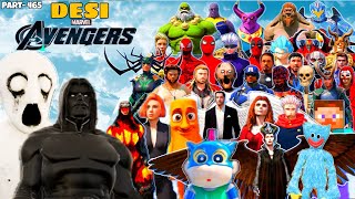 DESI Avengers Finally Face the GOD INFINITY From The End of Universe with Kratos in GTA 5 | #465