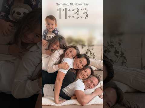 Familien Foto Hintergrundbild 😍 #shorts Mamiseelen