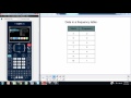 Grouped Frequency Tables and Statistics