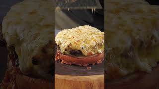 The Big Horn Burger!  The Ultimate Gourmet Burger Hack! #BigHornGrills #Cheeseburger #burgerrecipe