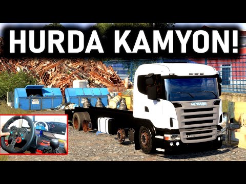 HURDALIKTAN ESKİ KAMYON ALDIM ! ETS 2 MOD Logitech G29