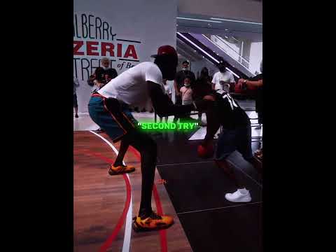 Score on The 7’6 Guy Win a 10.000$ Vacation 😱#basketball
