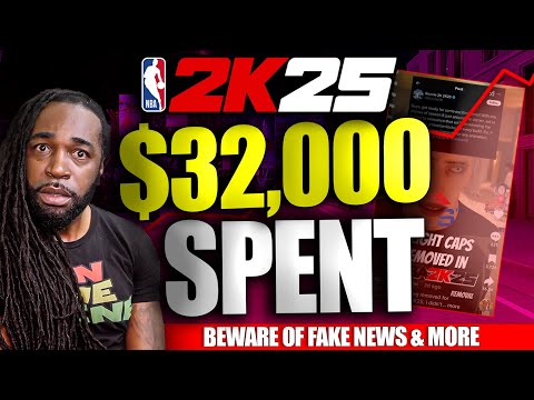 $32,000 SPENT | NBA 2K25 NEWS