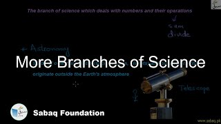 More Branches of Science