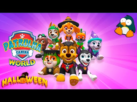 PAW Patrol Patrulha Canina O Jogo em Português 🎃 Os Filhotes Salvam Halloweeen 👻 PC Patrulha Pata