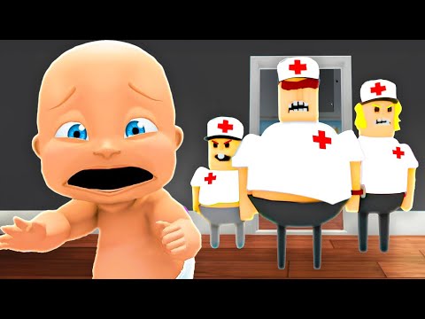 Baby Escapes EVIL DOCTOR FAMILY!