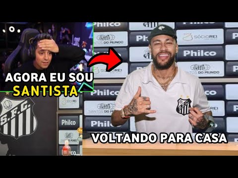 LOUD CORINGA REAGINDO A VOLTA DO NEYMAR PARA O SANTOS