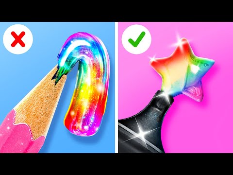 आसान स्कूल हैक्स से लेकर कूल DIY ज्वेलरी & 3D पेन आर्ट तक - प्रो की तरह क्राफ्ट करें! 123 GO पर