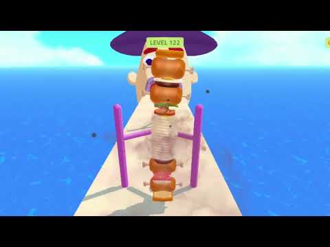 Sandwich Run Level 121 - 134 | All Level Gameplay Android,iOS - NEW UPDATE