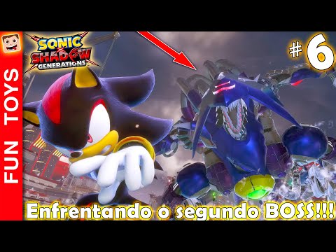 Sonic x Shadow Generations #6 ⚫ Veja como derrotar o Segundo BOSS do jogo!