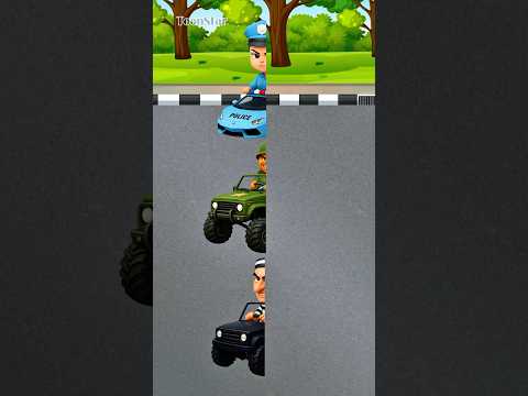 match with the correct car #shorts #cartoon