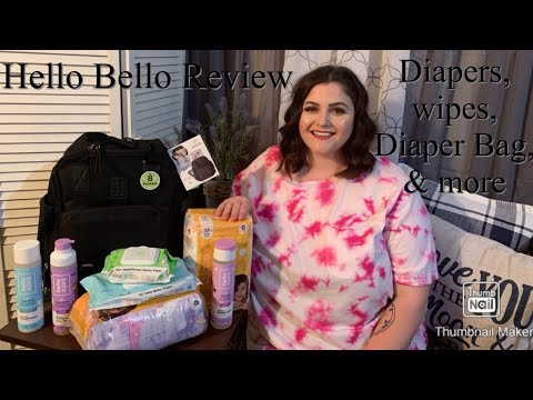 hellobello diaper bag