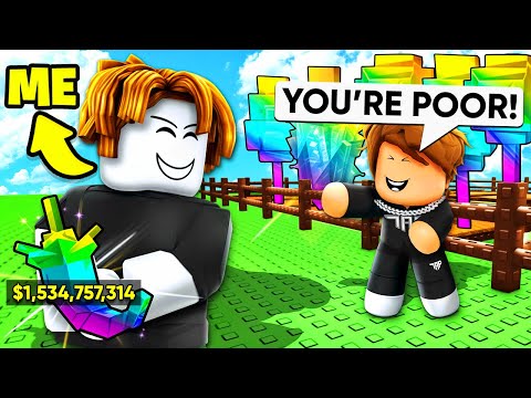 I Pretended to be a NOOB, So I Could Test BABY TAP.. (Grow a Garden)