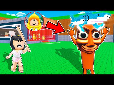 FINGÍ ser un ITALIAN BRAINROT para ROBAR TODOS los BRAINROT en Roblox!
