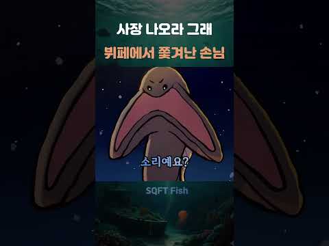 뷔페 출입금지 당한 물고기