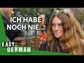 Fragen zu Lebenszielen und Sprachen