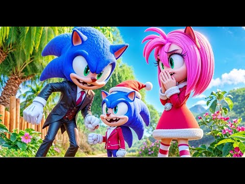 Baby Shin Sonic’s Sad Birthday - Why Is He Crying? 😢🎂 -Sonic The Hedgehog 3 Animation