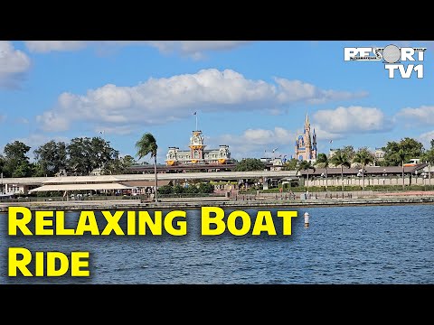 Magic Kingdom Boat Ride to Fort Wilderness Campground - Walt Disney World