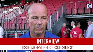 Screenshot van video Michel Steggink: "In fases zaten we in een grote rondo" | IJsselmeervogels - Excelsior'31