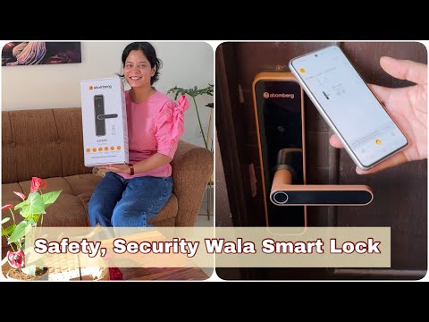 Atomberg Azhero Smart Lock 😎 for Key Free Living....