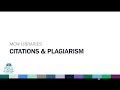 Citing Sources and Avoiding Plagiarism
