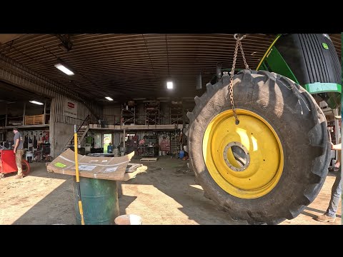 Adding Wheels and Nuhn manure pump repairs