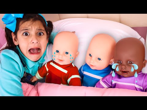 Ellie y Eva cuidan bebés en divertidas aventuras 👶
