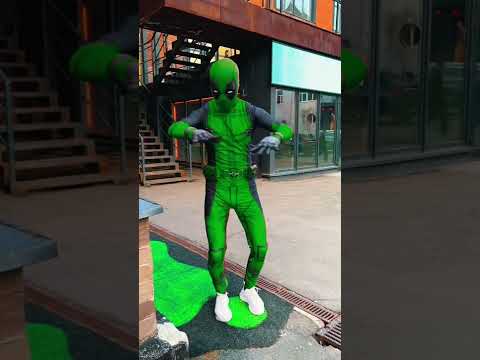 OmG😱 Green Deadpool😂 #shorts