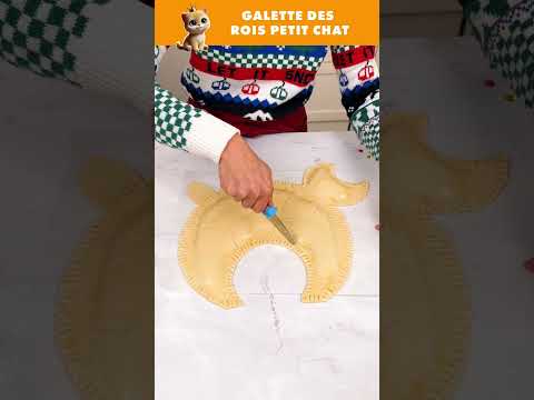🐈 Galette des rois chat #Shorts