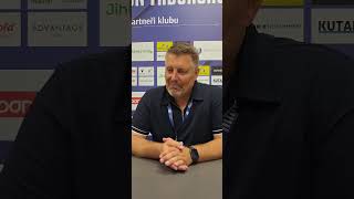 HODNOCENÍ | Trenér Miloslav Brožek hodnotí remízové utkání s Duklou Praha 2:2 🎙️