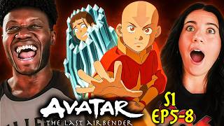 Avatar: The Last Airbender Book 1 Episodes 5, 6, 7 & 8 Reaction – First Time Watching – Review