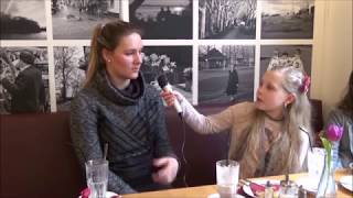 Lotti von den Reporterkids trifft die Olympiasiegerin Lisa Buckwitz