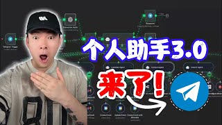 你從未見過的AI助理！ Telegram AI個人助理3.0重磅發布，智慧力爆表！