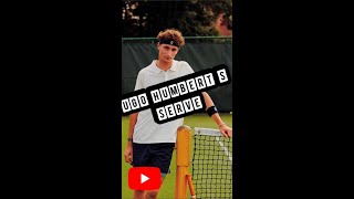 Ugo Humbert's Serve vs Mine | baolonglam #Shorts #tennisshorts #tennisserve #ugohumbert