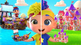 ¡No Dejes de Construir con Bebé DB! | D Billions Canciones Infantiles