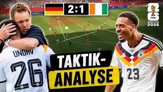 SO hat DEUTSCHLAND gegen die ELFENBEINKÜSTE das Spiel gedreht!