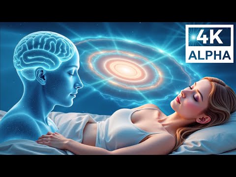 432Hz Brain Massage While You Sleep | Melatonin Release, Stress • Worry Relief | Healing Sound