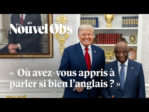 La bourde de Trump avec le président du Liberia, qu'il a félicité pour son niveau en anglais