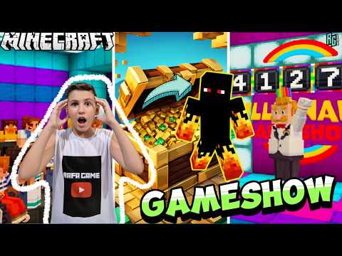 Será que Virei MILIONÁRIO com o ATHOS no GAME SHOW do MINECRAFT?😱🤣 #minecraft #athos #viral