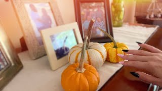 ASMR! Fall Decor! 🎃🍂 Tapping & Scratching